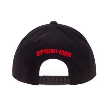 MARVEL COMICS Spider-Man Minimal Eyes Casquette de Baseball Unisexe Noir/Rouge (BA030550SPN) 3