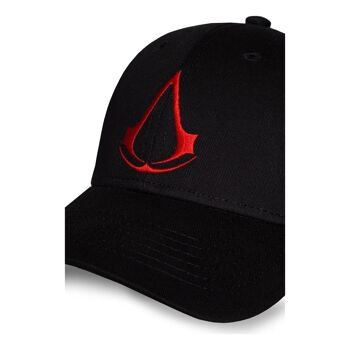 Casquette réglable à écusson avec logo ASSASSIN'S CREED, noir (BA050222ASC) 3