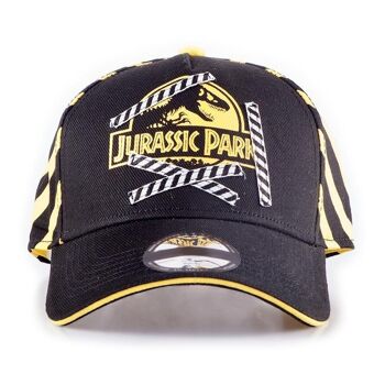 UNIVERSAL Jurassic Park Logo Street Casquette de Baseball Unisexe Noir/Jaune (BA323150JPK) 1