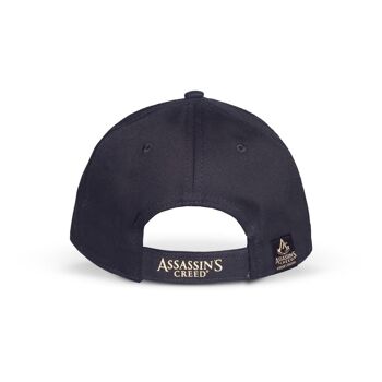 Casquette ajustable ASSASSIN'S CREED Gold Crest Logo, noir/doré (BA475637ASC) 4