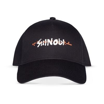 NARUTO SHIPPUDEN Cappello regolabile con logo Shinobi, nero (BA514870NRT)