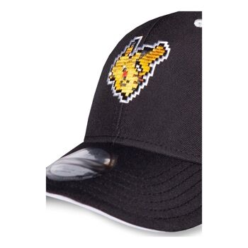 POKEMON Pika Casquette réglable pixélisée, noir (BA622006POK) 2