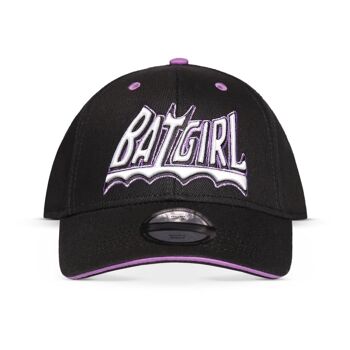 DC COMICS Casquette ajustable avec logo Batgirl, noir/violet (BA638378BTM) 1