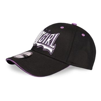 DC COMICS Casquette ajustable avec logo Batgirl, noir/violet (BA638378BTM) 3