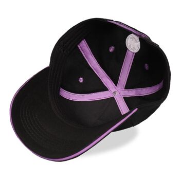 DC COMICS Casquette ajustable avec logo Batgirl, noir/violet (BA638378BTM) 4