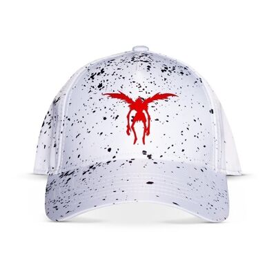 DEATH NOTE Casquette ajustable Ryuk Splash, blanc/noir (BA676716DTH)