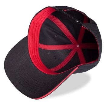 Casquette ajustable ASSASSIN'S CREED avec logo à écusson rouge, noir/rouge (BA761382ASC) 4