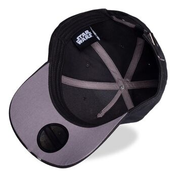 Casquette réglable STAR WARS Obi-Wan Kenobi Logo, noir/gris (BA814134OWK) 4