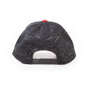 Masque STAR WARS Rise of Skywalker Kylo Ren avec casquette réglable à motif Web, unisexe, noir/rouge (BA871100STW) 1