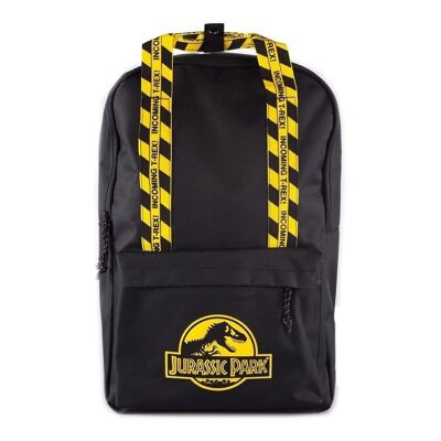 UNIVERSAL Jurassic Park Logo Sac à dos Unisexe Noir/Jaune (BP127275JPK)