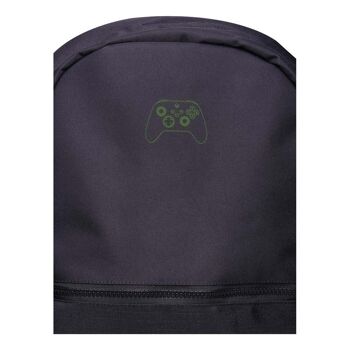 MICROSOFT Sac à dos de base avec logo et manette Xbox, noir (BP300734XBX) 4