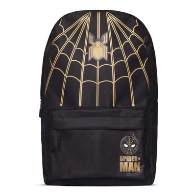 MARVEL COMICS Spider-Man: No Way Home Logo Web Print Children's Backpack, Black (BP552326SPN)