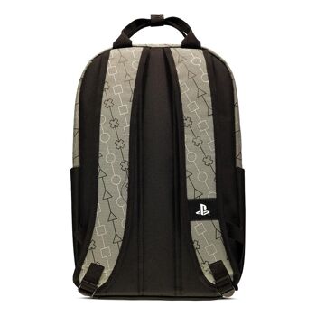 SONY Playstation Symbols All-over Print Backpack, Unisexe, Gris/Noir (BP658164SNY) 2