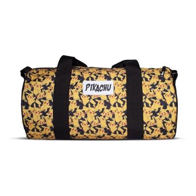 POKEMON Pikachu All-over Print Sportsbag, Noir/Jaune (DB462810POK)