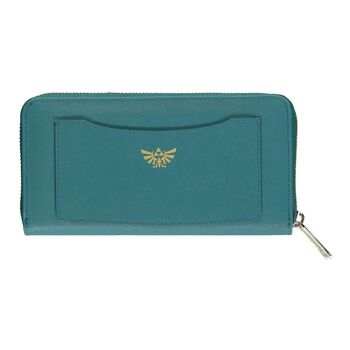 NINTENDO The Legend of Zelda Fighting Zip Around Wallet Purse, Femme, Vert (GW135357ZEL) 2