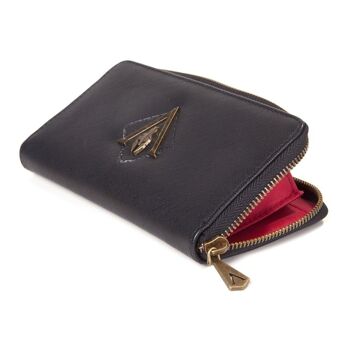 ASSASSIN'S CREED Odyssey Metal Logo Badge Premium Wallet Purse with Allround Zip, Femme, Noir (GW637424ACO) 3