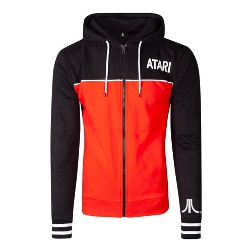 ATARI Colour Block Full Length Zipper Hoodie, Male, Extra Large, Multi-colour (HD640677ATA-XL)