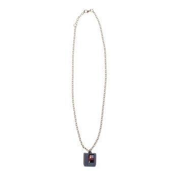 Collier avec pendentif NINTENDO Super Mario Bros. Cartridge Case, Femme, Argent/Gris (JE686677NTN) 2