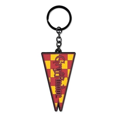 HARRY POTTER Wizards Unite Gryffindor House Llavero de goma, rojo/amarillo (KE228150HPT)