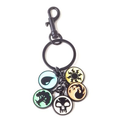 HASBRO Magic: The Gathering Charms Metal Keychain, Unisex, Multi-colour (KE527672HSB)