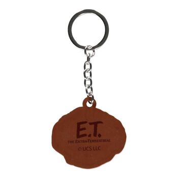 UNIVERSEL E.T. Porte-clés en caoutchouc Face, unisexe, marron (KE854204ETX) 2