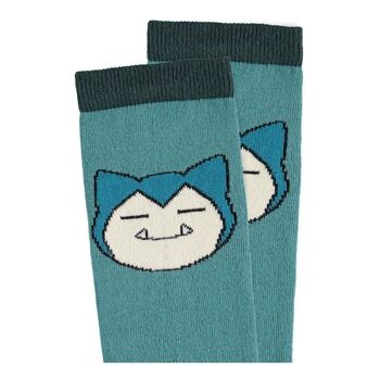 POKEMON Snorlax Chaussettes hautes pour femme 39/42 Vert (KH458464POK-39/42) 3