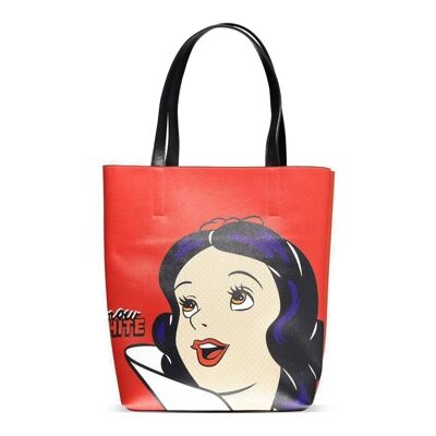 DISNEY Snow White Face Shopper Bag Placed Print, Damen, Rot (LT405338SNO)