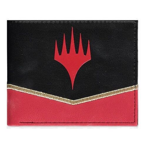 HASBRO Magic: The Gathering Chandra Bi-fold Wallet, Male, Black/Red (MW375883HSB)