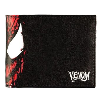 MARVEL COMICS Venom Portefeuille graphique bicolore bicolore, homme, noir (MW555648SPN) 1