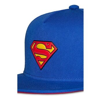 Logo DC COMICS Superman avec capuchon fantaisie Cape, bleu/rouge (NH235087SPM) 3