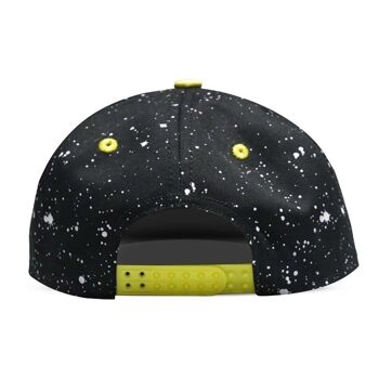 STAR WARS Galaxy Logo Snapback Casquette de Baseball, Unisexe, Noir/Jaune (SB042475STW) 3