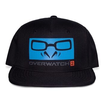 OVERWATCH 2 Winston Graphic Print & Logo Snapback Casquette de baseball, Noir (SB062408OWT) 1