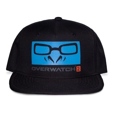 OVERWATCH 2 Winston Graphic Print & Logo Snapback Baseball Cap, Black (SB062408OWT)