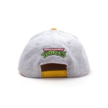 TEENAGE MUTANT NINJA TURTLES (TMNT) Casquette de baseball Snapback Pizza Bite Multicolore (SB080602TMT) 3