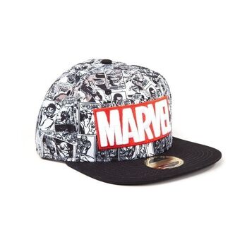 Casquette de baseball MARVEL COMICS avec logo et motif comique, multicolore (SB097528MAR) 5