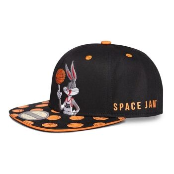 WARNER BROS Space Jam: A New Legacy Bugs Bunny Snapback Casquette de Baseball Unisexe Noir/Orange (SB120150SPC) 3