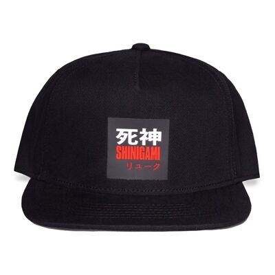 DEATH NOTE Shinigami Demon Patch Snapback Baseball Cap, Black (SB165865DTH)