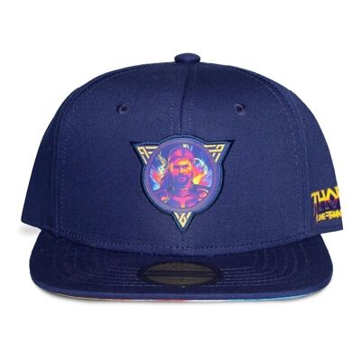 MARVEL COMICS Thor: Cappellino da baseball snapback con logo Love and Thunder, multicolore (SB214507THR)