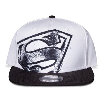 DC COMICS Superman Graffiti Logo Snapback Gorra de béisbol (SB683834SPM)