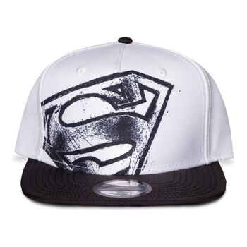 DC COMICS Superman Graffiti Logo Casquette de baseball Snapback (SB683834SPM) 1