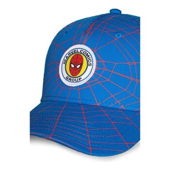 MARVEL COMICS Spider-Man Logo Badge Casquette de baseball Snapback pour enfants (SB743625SPN) 3