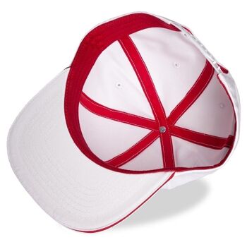 Casquette de baseball ASSASSIN'S CREED avec logo à écusson rouge, blanc/rouge (SB880821ASC) 4