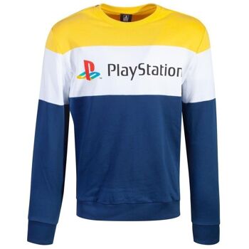 SONY Playstation Color Block Pull, Homme, Extra Large, Multicolore (SW073567SNY-XL) 2