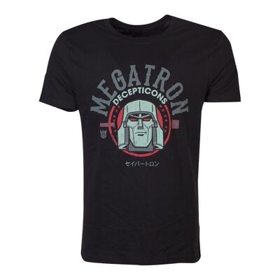 HASBRO Transformers Decepticons Megatron T-shirt, homme, extra extra large, noir (TS046217HSB-2XL)
