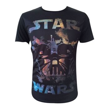 STAR WARS T-shirt intégral Dark Vador, homme, grand, noir (TS090700STW-L)