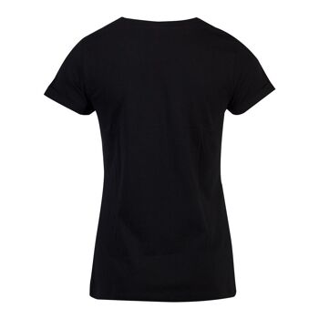 DISNEY T-shirt imprimé gel Maléfique, femme, moyen, noir (TS247342MMA-M) 2