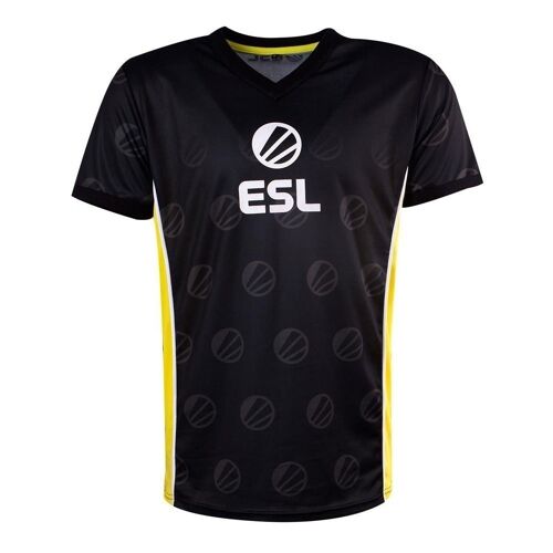 ESL Victory E-Sports Jersey, Male, Extra Large, Black/Yellow (TS331034ESL-XL)