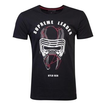 STAR WARS Rise of Skywalker Supreme Leader Kylo Ren T-shirt Homme Taille L Noir (TS385372STW-L) 2
