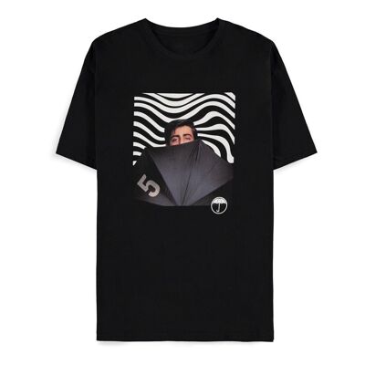 UNIVERSAL Umbrella Academy T-shirt Never Catch Number Five, unisexe, petit, noir (TS656416UBA-S)