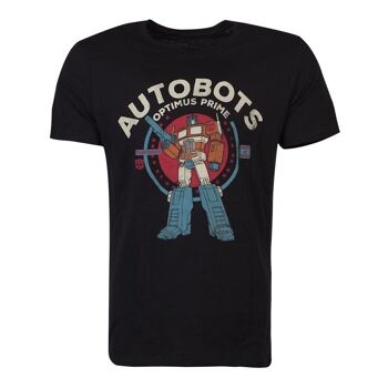 HASBRO Transformers Autobots Optimus T-shirt, homme, moyen, noir (TS732006HSB-M) 2